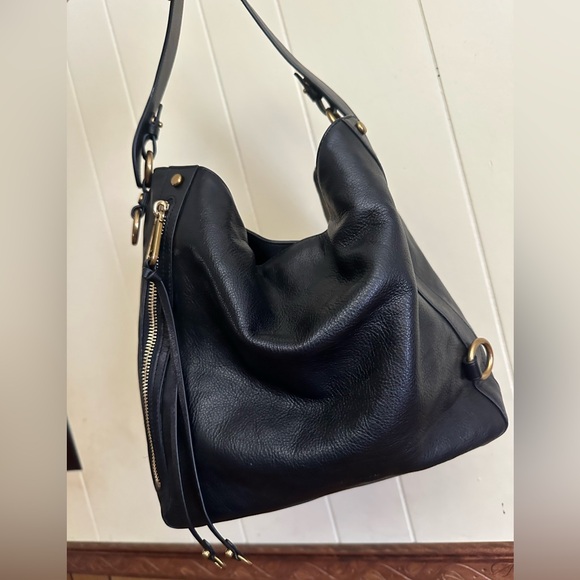 Rebecca Minkoff Handbags - M.A.B.
Elegant Black Leather Hobo Bag